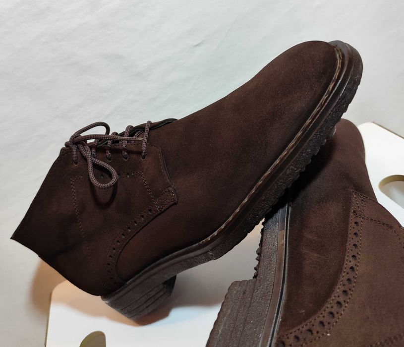 Ghete lace up 44 44.5 premium LLOYD piele naturala moale