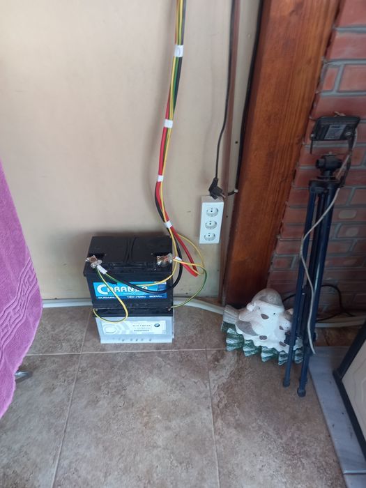 Panouri fotovoltaice chit  regulator + invertor  600w