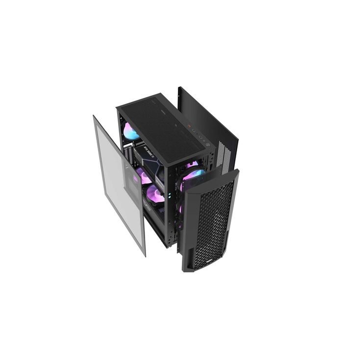 ' Корпус для ПК darkFlash DF2100 BLACK (ATX, 4x Fans)
