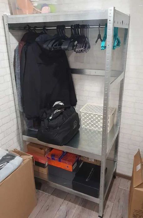 готовые стеллажи для дома, в подвал, балкон или гараж