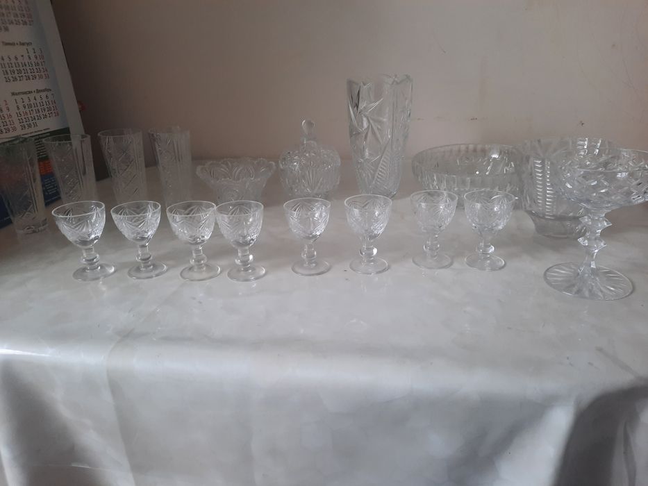 Хрусталь посуда СССР