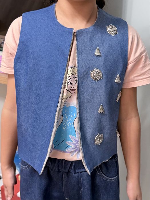 Жакет қазақша этно стильде