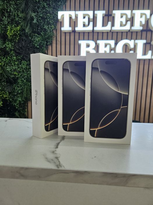 Iphone 16 Pro 128 gb Natural titanium, Sigilat