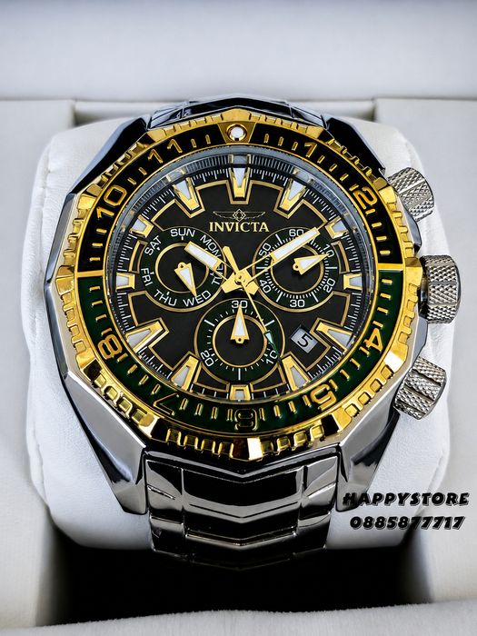 INVICTA Akula Kromo Swiss 55 mm, Инвикта нов мъжки часовник