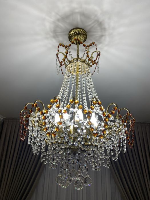 Люстра хрустальная