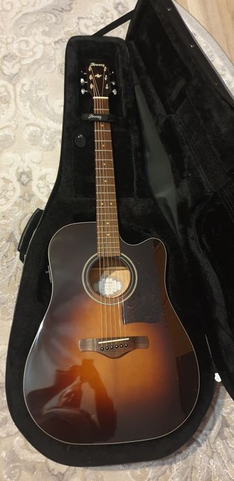 Chitara electroacustica Ibanez aw 4000ce-bs