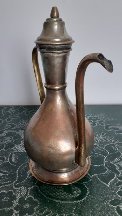 Кувшин  медный Антиквариат.