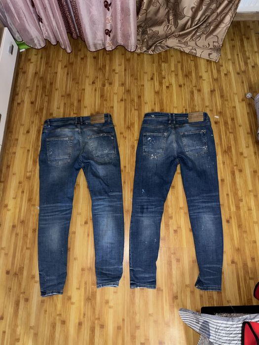 Blugi zara albastri diferite marimi