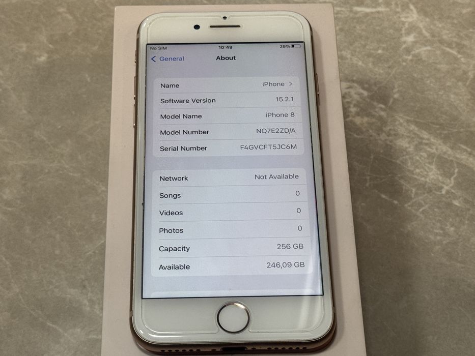 Iphone 8 256GB Отличен