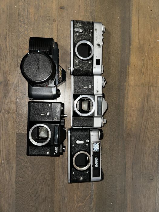 Lot aparate foto pe film