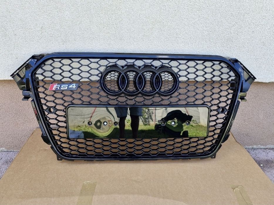 Grila centrala Audi A4 B8 facelift RS4 LOOK 2012-2015
