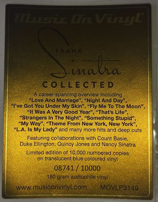 Винил Frank Sinatra - Collected (2LP)
