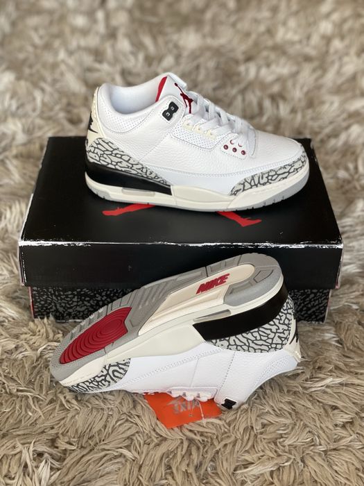 Air Jordan 3 Retro White Cement Reimagined Verificare Colet