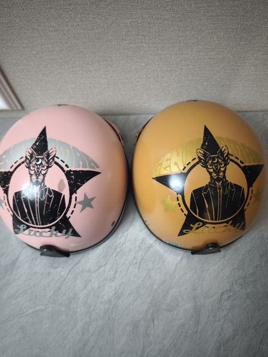 Шлем каска для скутера мопед самокат