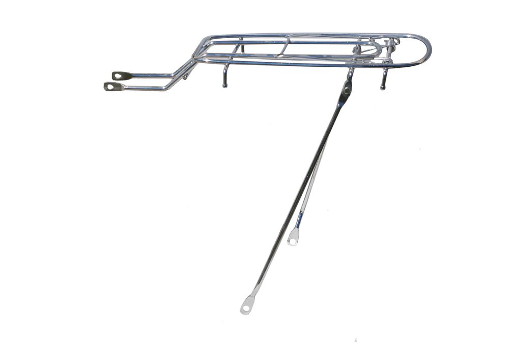 Никелиран Багажник За Колело Велосипед Заден Никелиран 26 и 28 цола