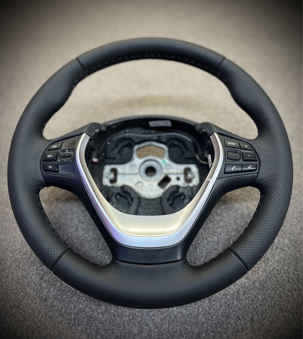 Volan piele naturală BMW seria 1 2 3 4 F20 F22 F30 F31 F32 F33 F34 F36