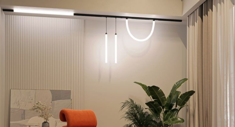 Светильник для магнитного трека