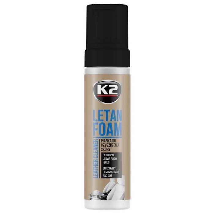 Пяна за почистване на кожа К2 Letan Foam 200ml.