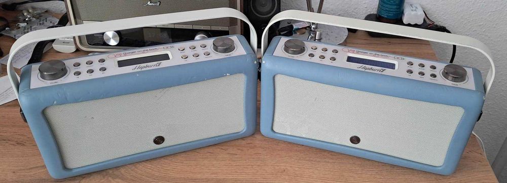 Radio portabil VQ Hepburn II DAB+/FM și Bluetooth, albastru