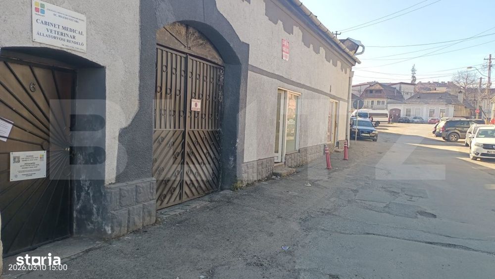 OPORTUNITATE REGHIN: Spatiu Comercial Stradal + Potential Dezvoltare |
