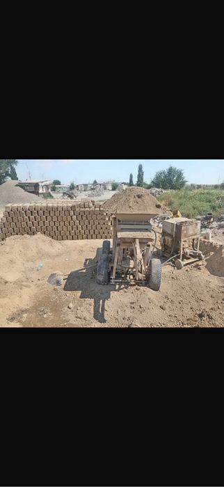 Сабан кирпиш шыгаратын станок
