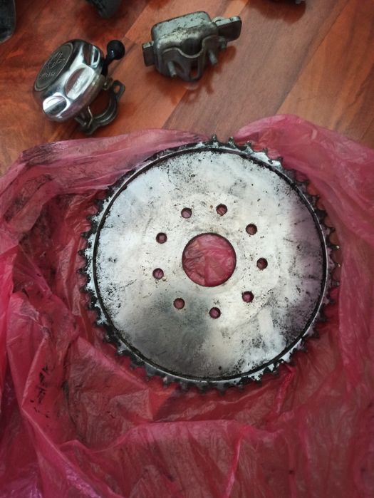 Ax și ansamblu pedale bicicleta cu motor