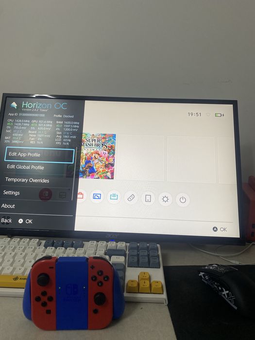 Прошитый Nintendo Switch