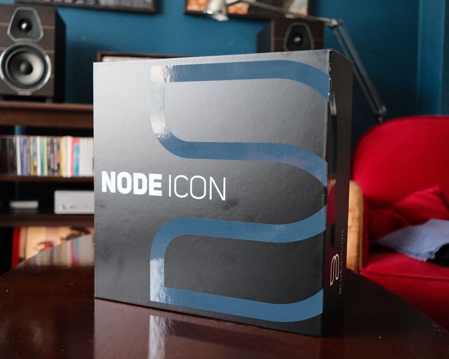 Bluesound NODE ICON стриймър, като нов, пълен комплект