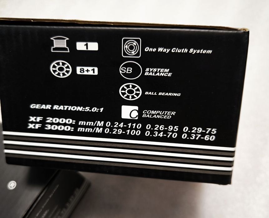 SET 2 Mulinete FL XF 3000 8+1 Rulmenti