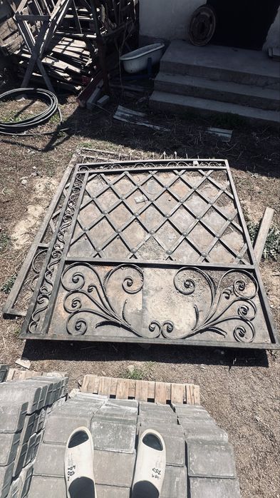 Ворота 4 метра распашные