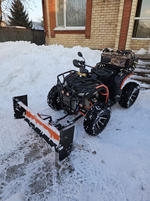 Квадроцикл с отвалом