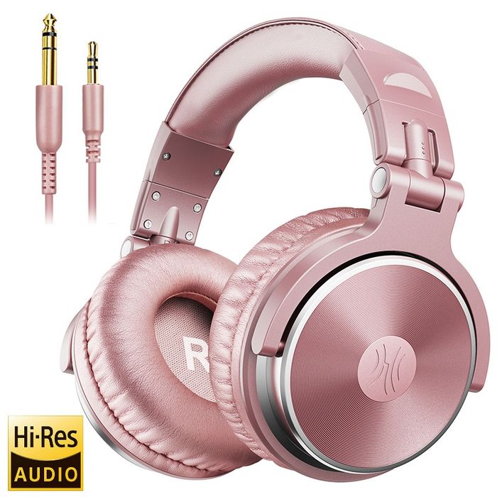 Слушалки Hi-res OneOdio Pro 10 Rose Gold 20 Hz-40 KHz,32 Ом, 1600 mw
