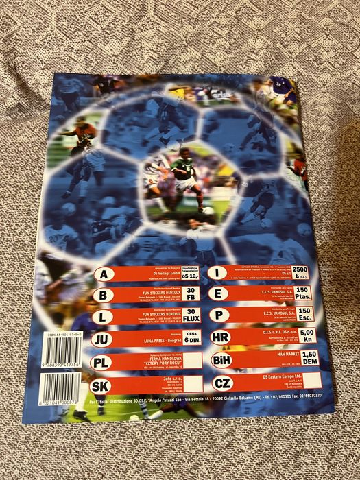 Album DS Franta 1998 (nu Panini) complet 100% stare foarte buna