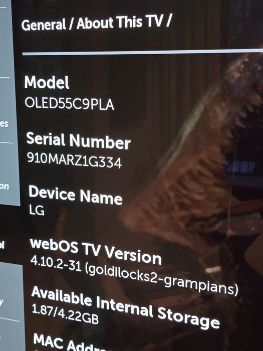 LG OLED55C9 телевизор 55" OLED