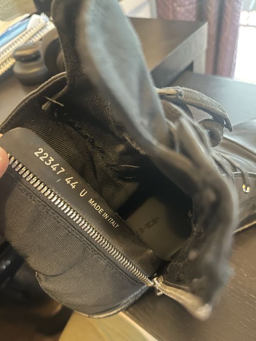 Rick owens DRKSHDW ramones