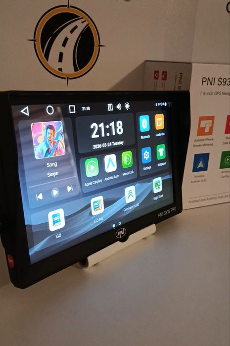 Gps Android ecran 9" - harti toata europa-garantie 2 ani - gatadedrum- la zadi.ro l-am numit Gps -ul Tanc Mare