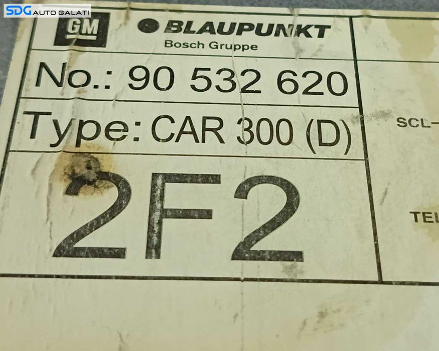 Unitate Radio Player Casetofon BLAUPUNKT Opel Astra G 1998 - 2007 Cod 90532620 [LR6470]