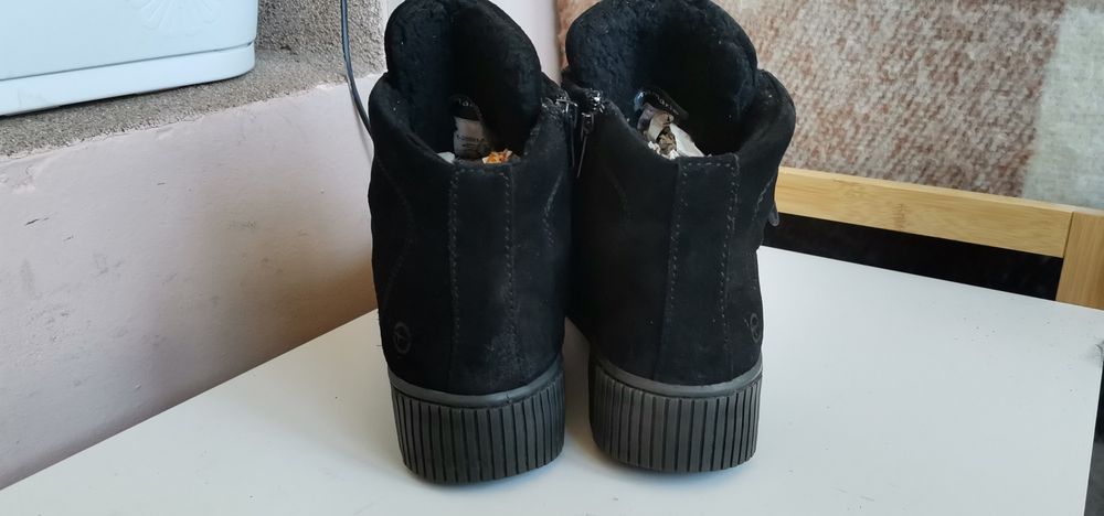 Боти Tamaris 39. 5н.Естествен велур.