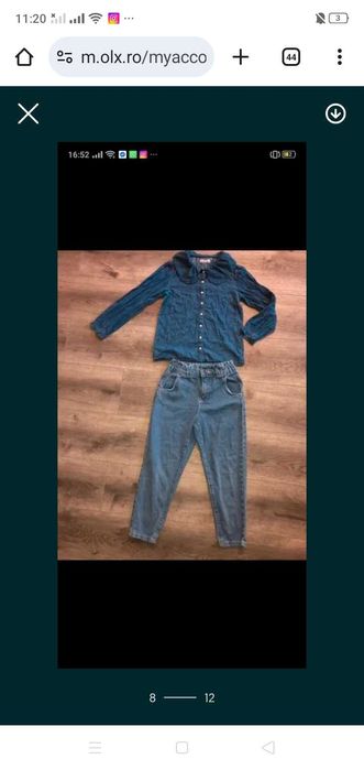 Lot haine fetița 122-128