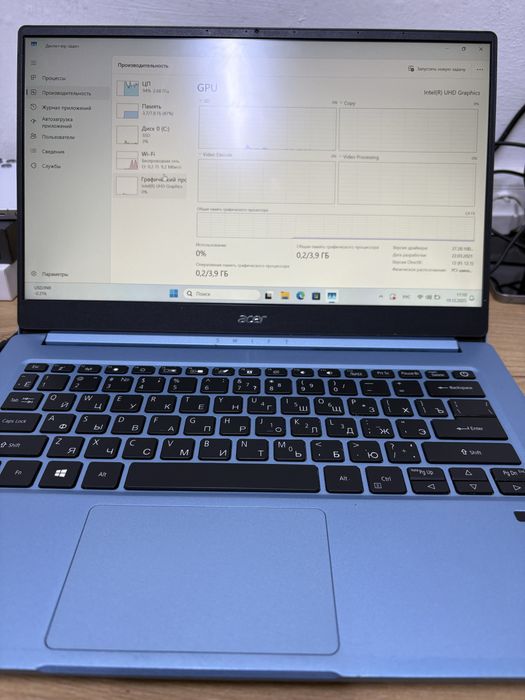 Ноутбук Acer swift