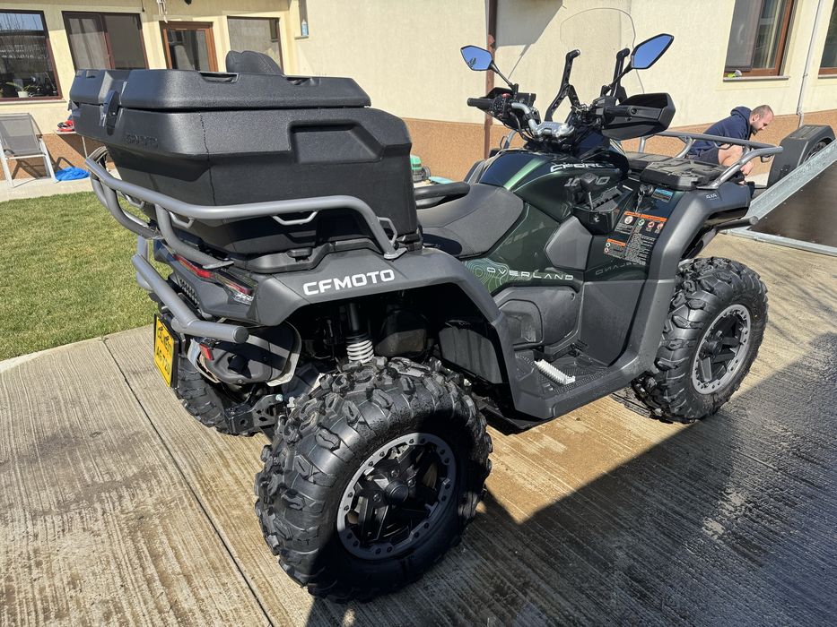 CF Moto X10 Overland 2025 + Remorca Neptun basculabila