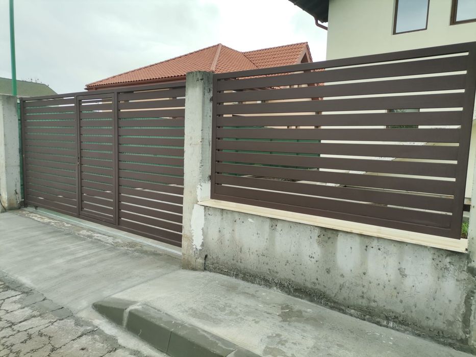 Confecti metalice porti, garduri copertine