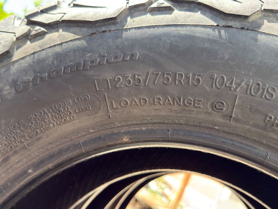 Гуми all terrain 235/75/15