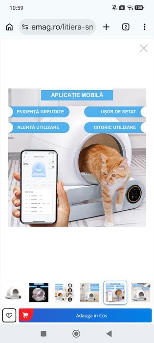 Litiera Smart Zenkabeat Dream-Nest
