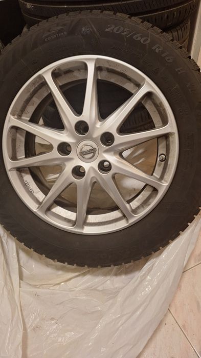 16цола джанти с нови зимни гуми