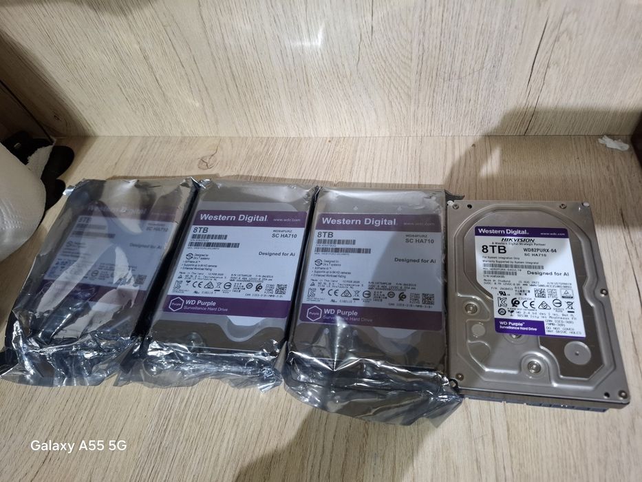 HDD WD Purple 8 TB Жесткие 100%