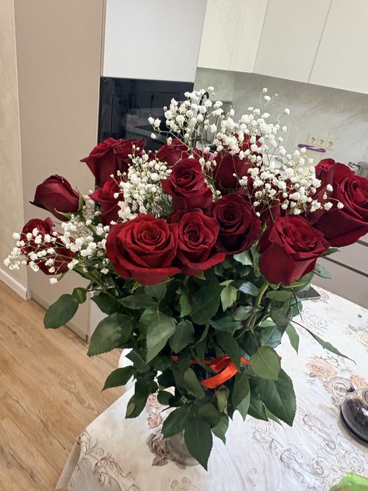 свежие цветы, 23 штуки