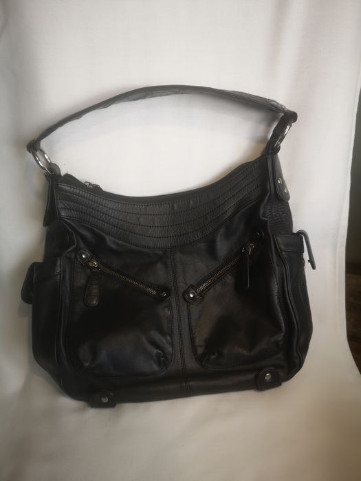 Чанта естествена кожа