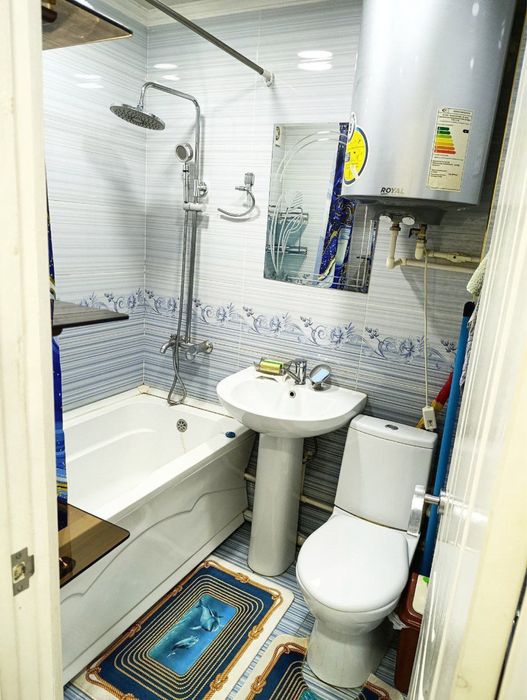 2х комнатная с мебелью и техникой в 8 микрорайоне