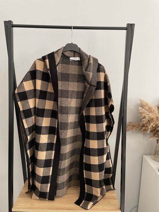 Дамско плетено пончо Mango S